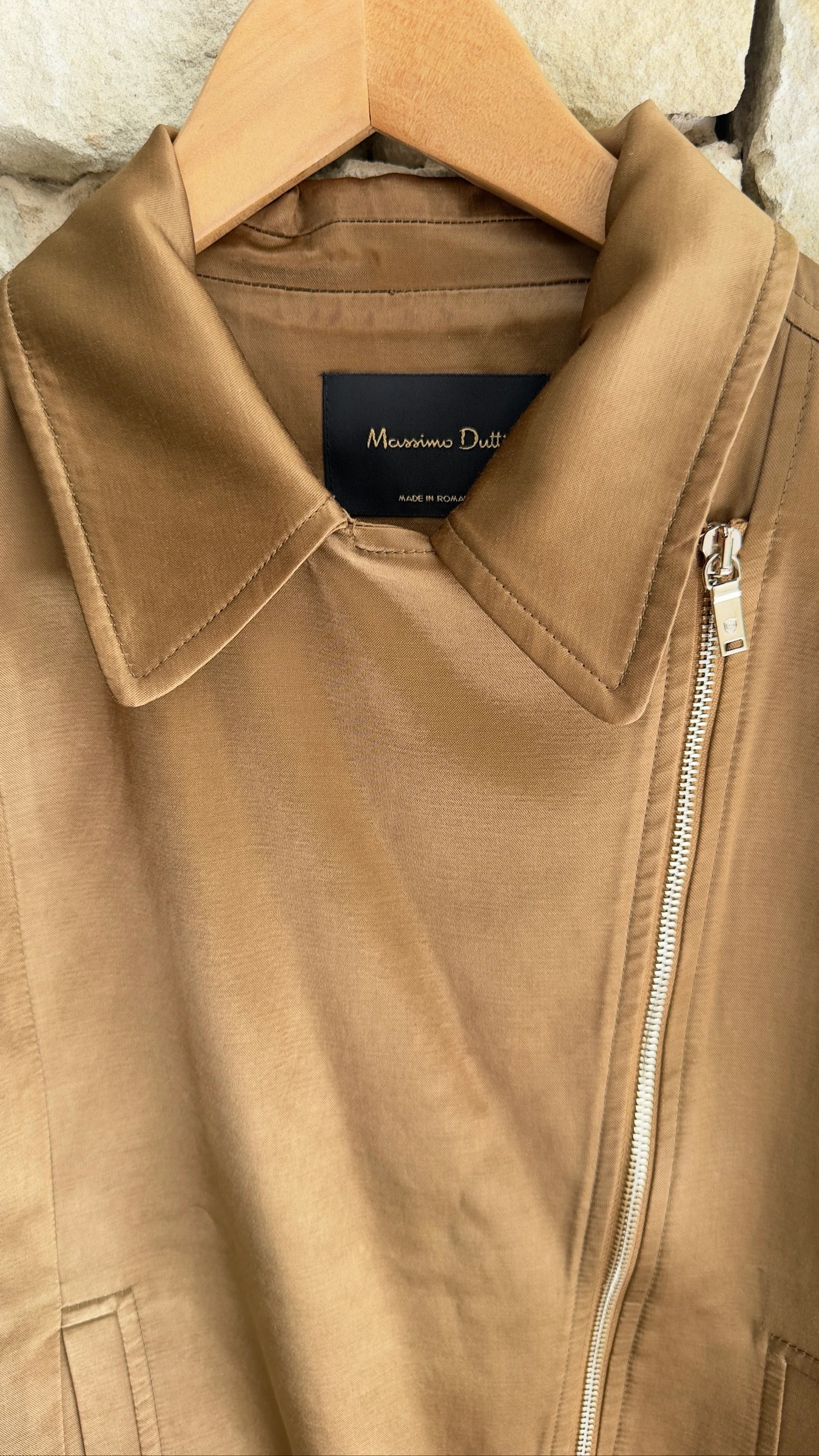 Chaleco color champán mujer Talla L de Massimo Dutti – photo 3